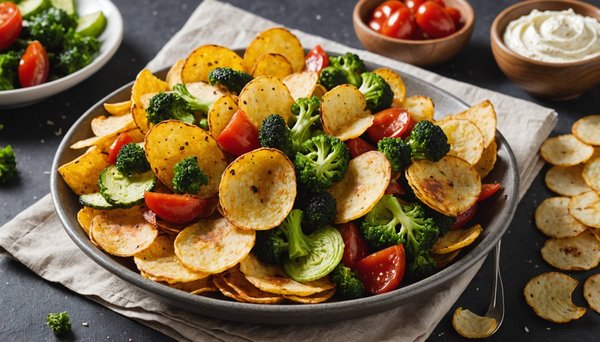 Comment faire des chips de légumes au four pour un apéritif sain ?