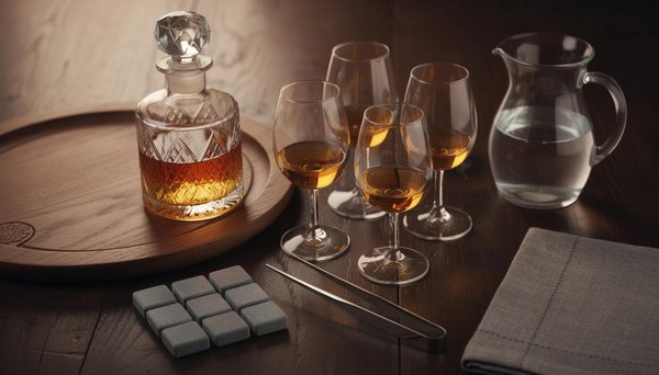 Les accessoires pour la dégustation de whisky : les indispensables à avoir chez soi